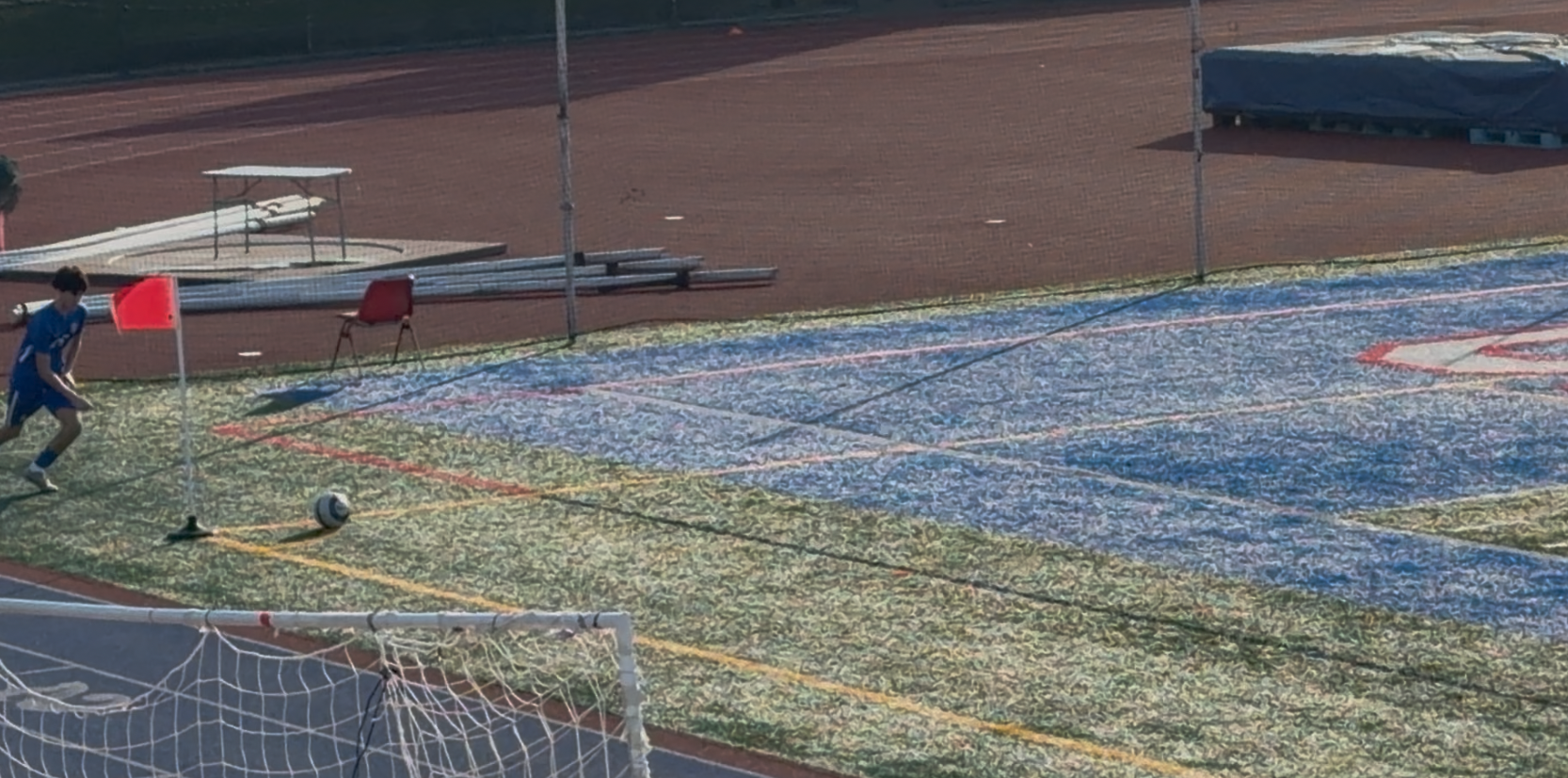 Donavan Bearden, corner kick